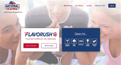Desktop Screenshot of nationalflavors.com